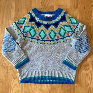 Cat & Jack Fairisle Sweater Size 2T